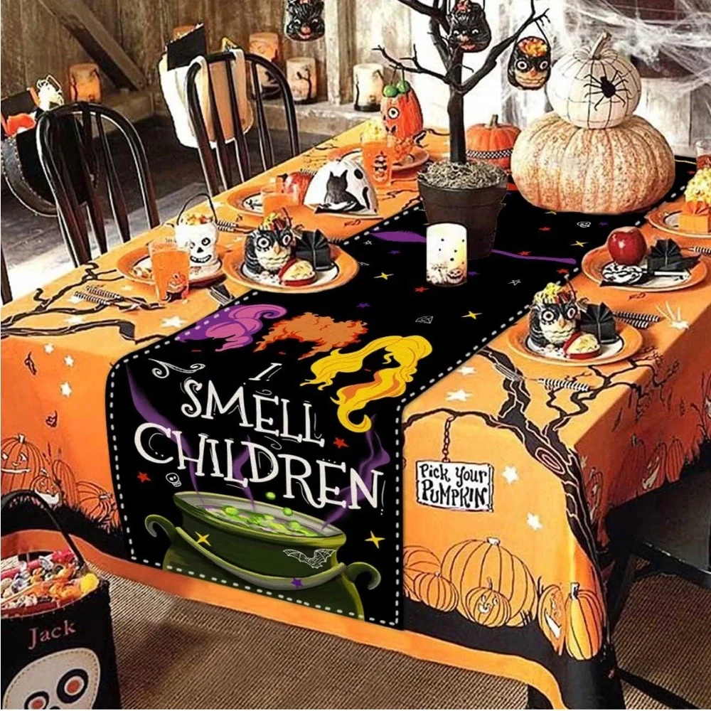I Smell Children Hocus Pocus Table Runner 13x90